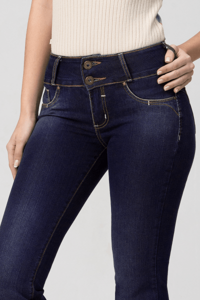 Calça Flare Jeans Levanta Bumbum  F2020180
