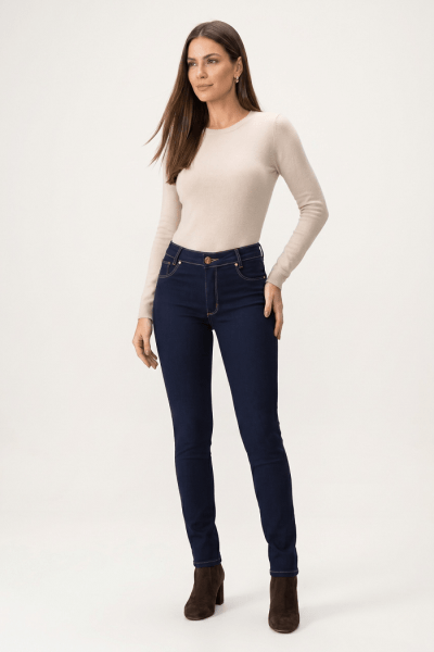 Calça Jeans Cintura Alta F2256