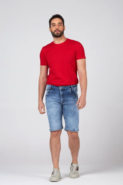 Bermuda Jeans Masculino 