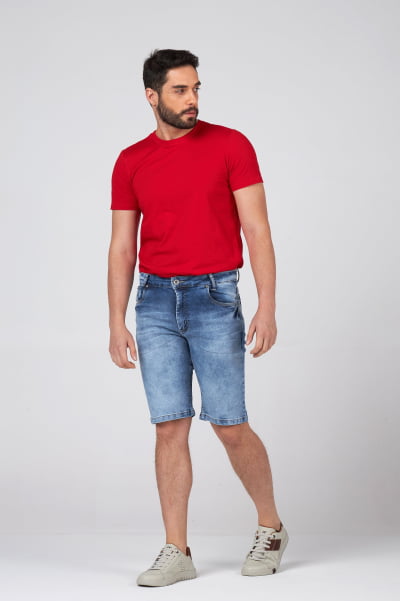 Bermuda Jeans Masculino 