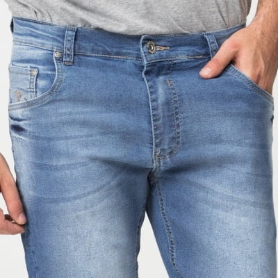 Calça Masculina Jeans Claro  