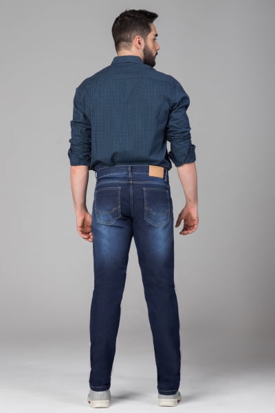 Calça Masculina Jeans Escuro M2021025