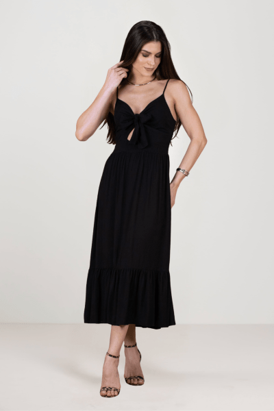 Vestido Feminino Preto VT4659