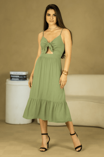 Vestido Feminino Verde VT4659