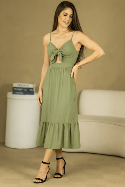 Vestido Feminino Verde VT4659