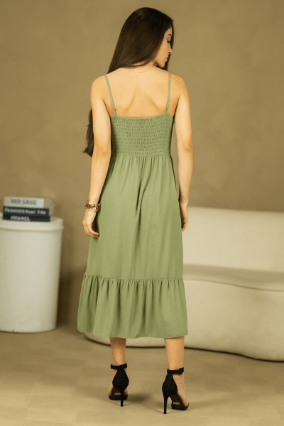 Vestido Feminino Verde VT4659