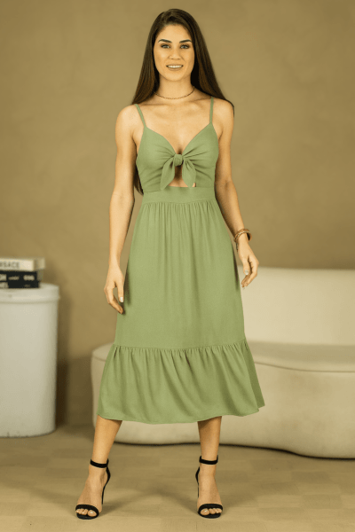 Vestido Feminino Verde VT4659