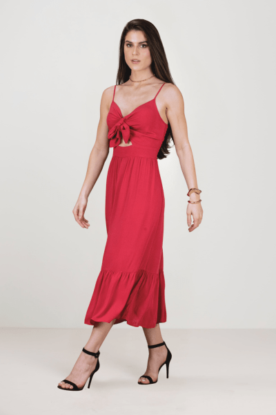 Vestido Feminino Vermelho VT4659